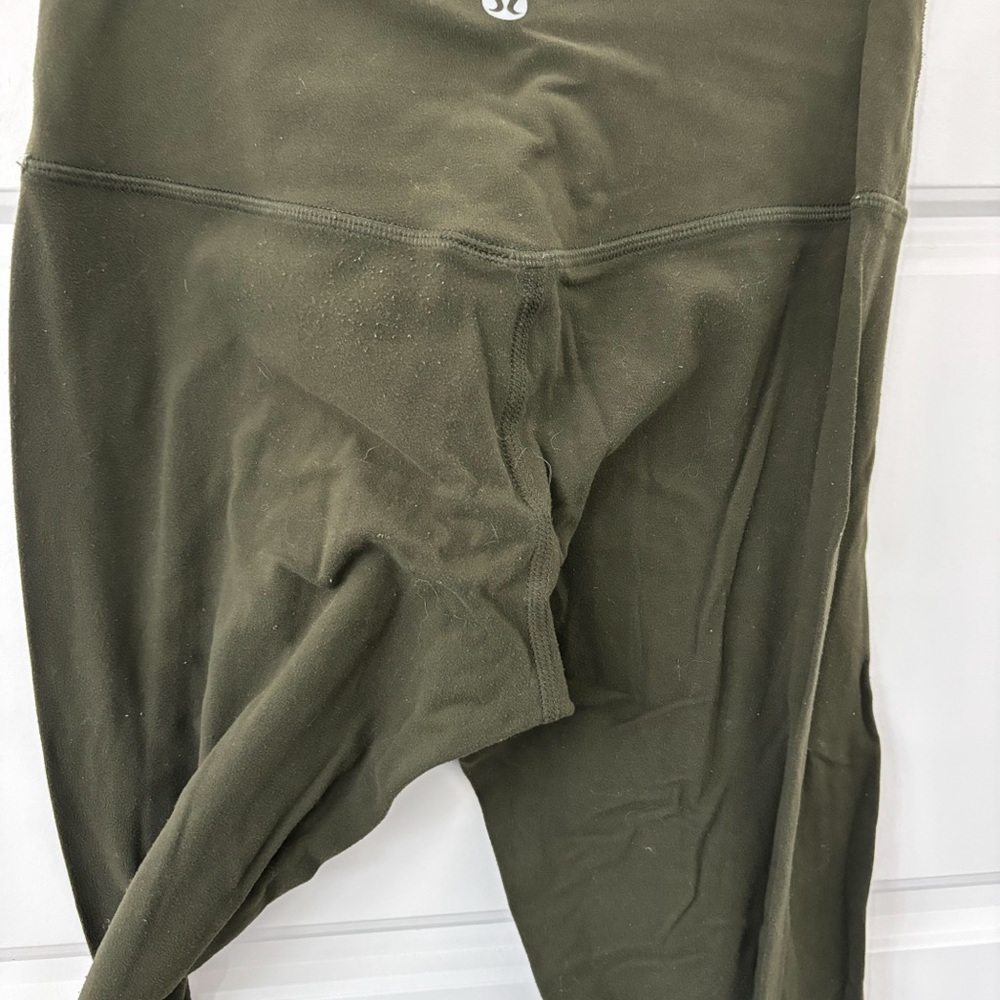 Lululemon Align Pant II Leggings Dark Olive - Picture 10 of 11
